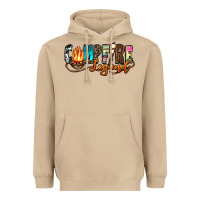 Mushroom campfire legend Heavyweight Hoodie - Zillion Design Studio