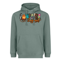 Sage campfire legend Heavyweight Hoodie - Zillion Design Studio