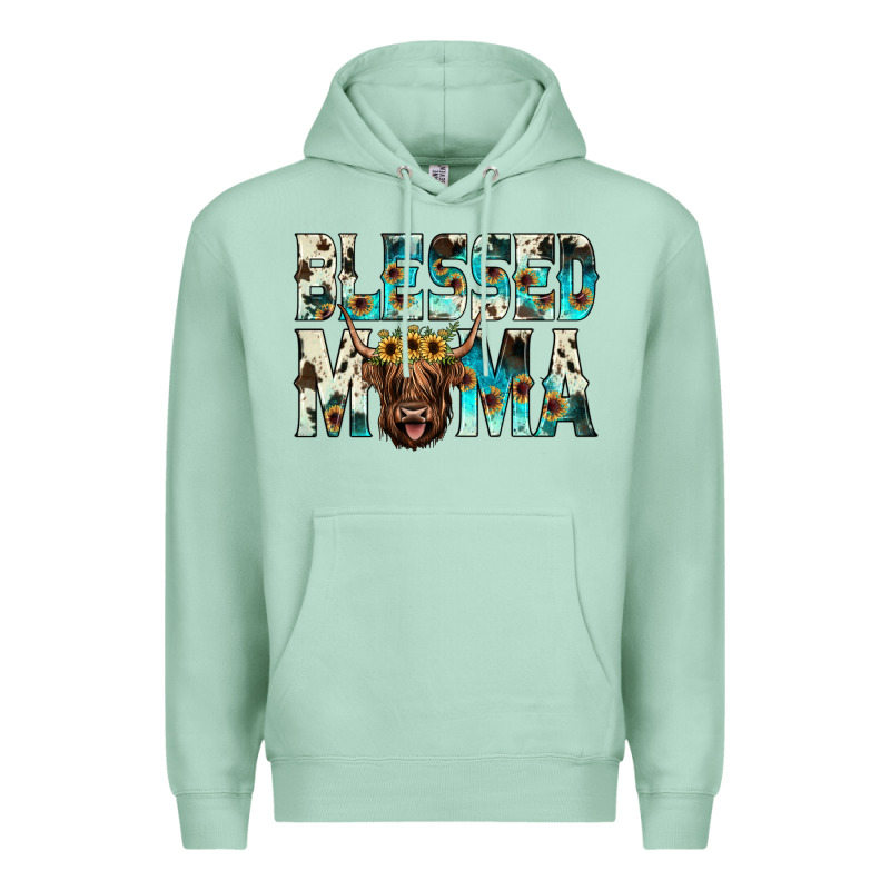 Blessed Mama Premium Hoodie by JahusDesignShop | Teevron
