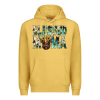 Antique Gold blessed mama Premium Hoodie - JahusDesignShop