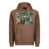 Chestnut blessed mama Premium Hoodie - JahusDesignShop