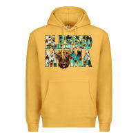 Mustard blessed mama Premium Hoodie - JahusDesignShop