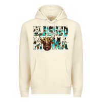 Sandshell blessed mama Premium Hoodie - JahusDesignShop