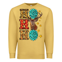 Antique Gold christmas ho ho ho Premium Sweatshirt - RanaPortraitStore