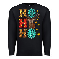 Black christmas ho ho ho Premium Sweatshirt - RanaPortraitStore