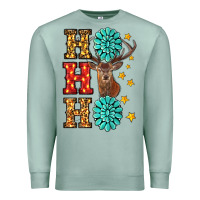Seafoam christmas ho ho ho Premium Sweatshirt - RanaPortraitStore