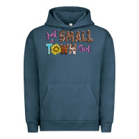 Pigment Midnight Navy just a small town girl Urban Hoodie - AdoDesignShop