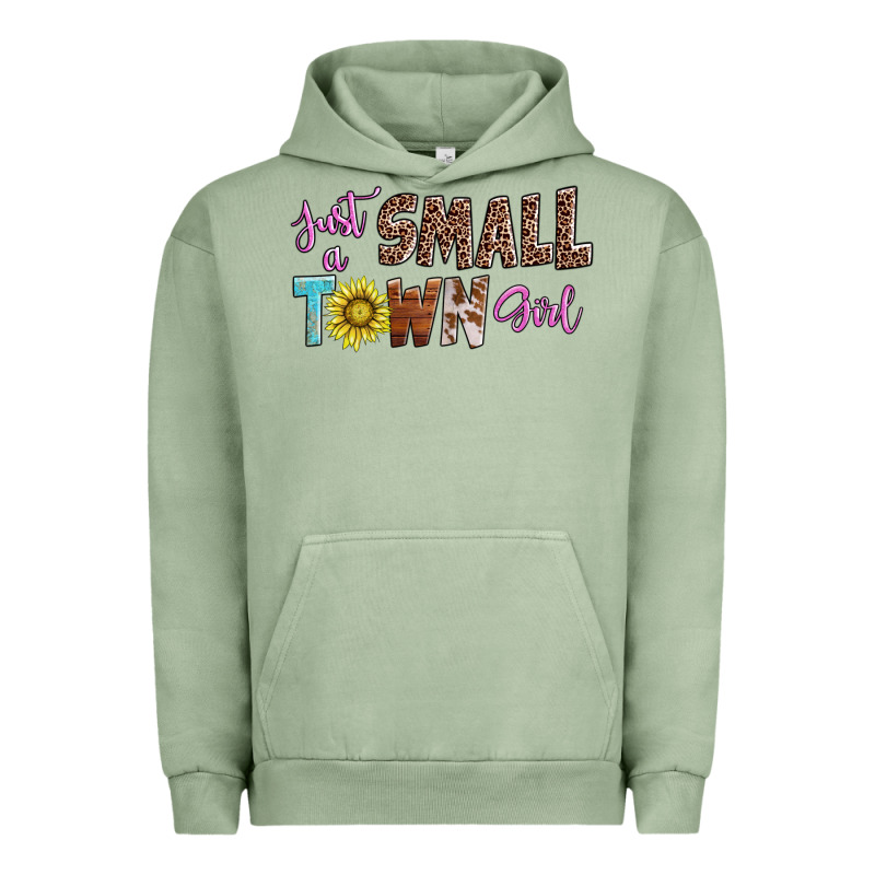 Just A Small Town Girl Urban Hoodie by AdoDesignShop | Teevron