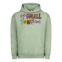 Pigment Oil Green just a small town girl Urban Hoodie - AdoDesignShop