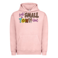 Pigment Salmon just a small town girl Urban Hoodie - AdoDesignShop