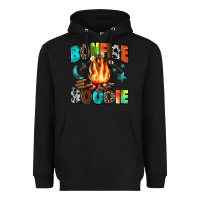 Black bonfire Heavyweight Hoodie - Zillion Design Studio
