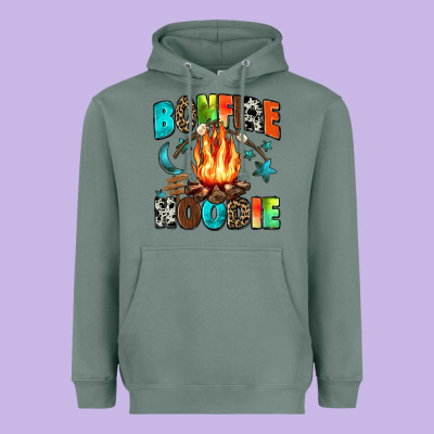 Bonfire Heavyweight Hoodie Designed By Zillion Design Studio