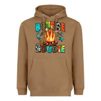 Toasted Coconut bonfire Heavyweight Hoodie - Zillion Design Studio