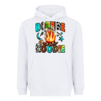 White bonfire Heavyweight Hoodie - Zillion Design Studio