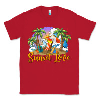 Red sunset love Classic Tee - BarkalooDesign