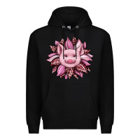 Black sunflower leopard Premium Hoodie - JahusDesignShop