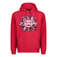 Cardinal sunflower leopard Premium Hoodie - JahusDesignShop