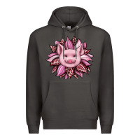 Smoke sunflower leopard Premium Hoodie - JahusDesignShop