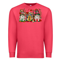 Cardinal Mexican Mom Gnome Premium Sweatshirt - texasbilliewilder