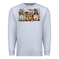 Heather Grey Mexican Mom Gnome Premium Sweatshirt - texasbilliewilder