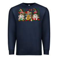 Navy Mexican Mom Gnome Premium Sweatshirt - texasbilliewilder