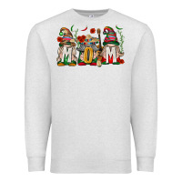 Oatmeal Heather Mexican Mom Gnome Premium Sweatshirt - texasbilliewilder