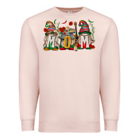 Pale Pink Mexican Mom Gnome Premium Sweatshirt - texasbilliewilder
