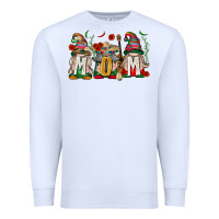 White Mexican Mom Gnome Premium Sweatshirt - texasbilliewilder