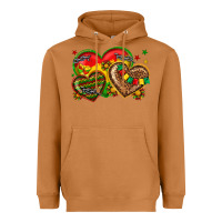 Meerkat juneteenth heart Heavyweight Hoodie - texasbilliewilder
