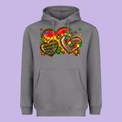 Heavyweight Hoodie juneteenth heart