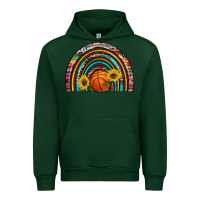 Forest Green basketball rainbow Urban Hoodie - Artiststas
