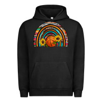 Pigment Black basketball rainbow Urban Hoodie - Artiststas