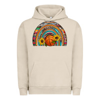 Pigment French Oak basketball rainbow Urban Hoodie - Artiststas