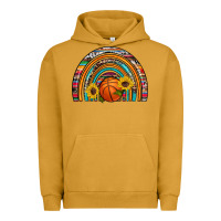 Pigment Peanut Butter basketball rainbow Urban Hoodie - Artiststas