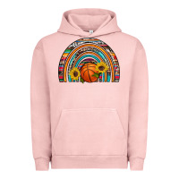 Pigment Salmon basketball rainbow Urban Hoodie - Artiststas