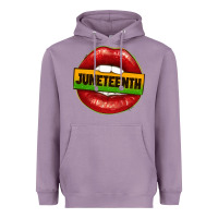 Lavender juneteenth lips Heavyweight Hoodie - texasbilliewilder