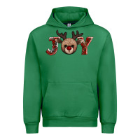 Emerald joy reindeer Urban Hoodie - AdoDesignShop