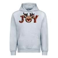 Heather Grey joy reindeer Urban Hoodie - AdoDesignShop