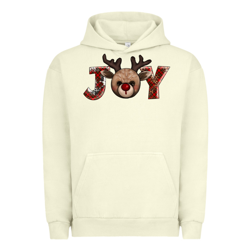 Joy Reindeer Urban Hoodie by AdoDesignShop | Teevron