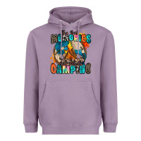 Lavender the best memories are made camping Heavyweight Hoodie - Zillion Design Studio
