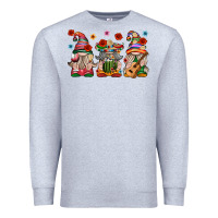 Heather Grey Mexican Gnomes Premium Sweatshirt - texasbilliewilder