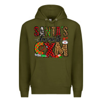 Army Green santa's favorite cxm Premium Hoodie - Jasminsmagicworld