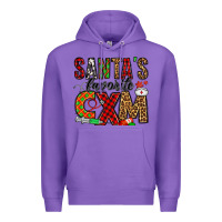 Purple santa's favorite cxm Premium Hoodie - Jasminsmagicworld