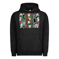 Pigment Black baseball serape cowhide turquoise leopard glitter  brushstrokes Urban Hoodie - Artiststas