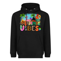 Black summer vibes camp Heavyweight Hoodie - Zillion Design Studio