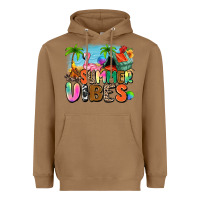 Toasted Coconut summer vibes camp Heavyweight Hoodie - Zillion Design Studio