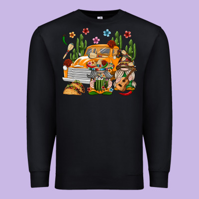 Mexican Gnome Truck Premium Sweatshirt Designed By Texasbilliewilder
