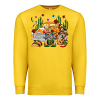 Lemon Mexican Gnome Truck Premium Sweatshirt - texasbilliewilder
