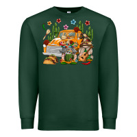 Sports Green Mexican Gnome Truck Premium Sweatshirt - texasbilliewilder