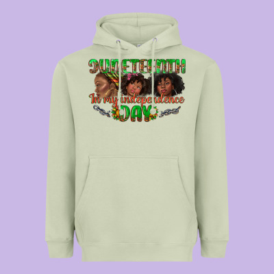 Heavyweight Hoodie juneteenth in my independence day